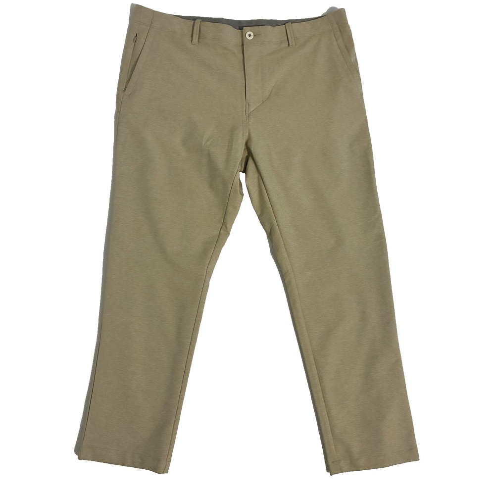Tommy Bahama Men's Flat Front Shorts in Olive Tan